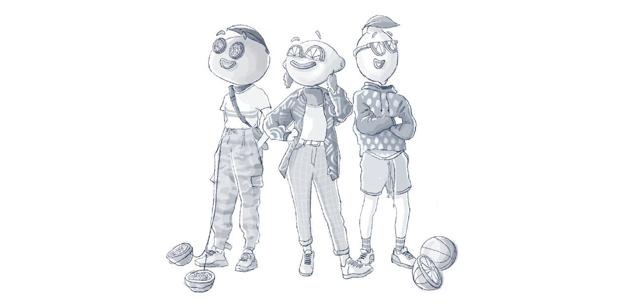 Final character design